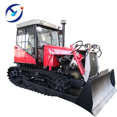 Tracked Tractor YTO-1302 engine power 95.6kw with dozer blade