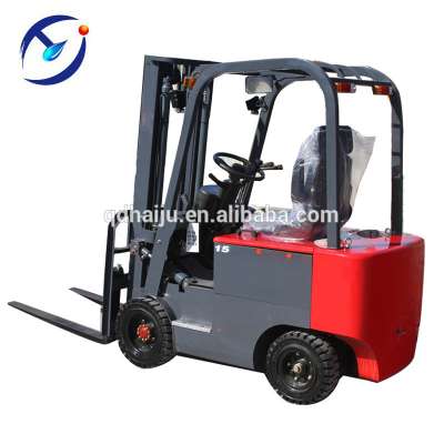 Electric forklift with lifting weight 1500kg