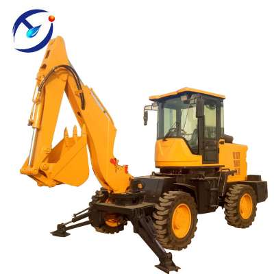 Wheel mini excavator price for sale