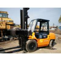 second hand totota 5 ton forklift in good condition for sale