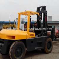 Used FD100-7 10 ton forklift in good condition for sale