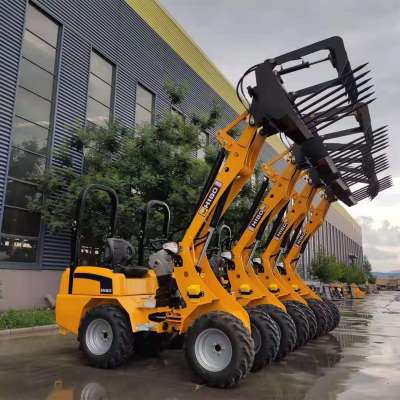 Compact small wheel loader H180 price for meadow