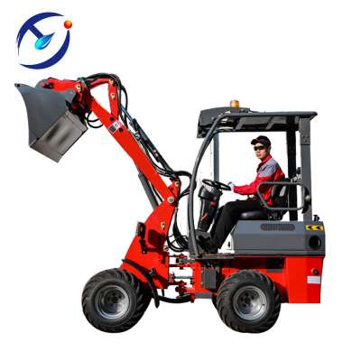 China compact hydrostatic wheel loader 600kg price